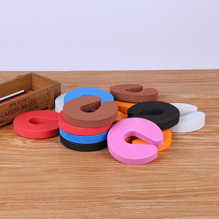 Factory direct supply spot children's products door clip bar baby anti-pinch door plug door stop baby safety anti-pinch hand door card