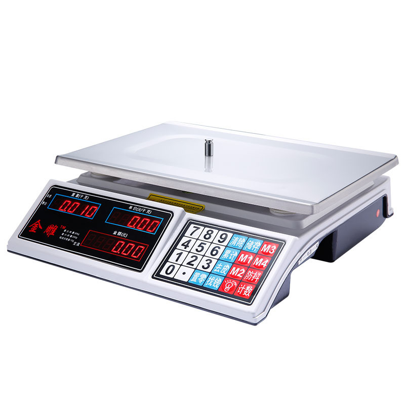 Manufacturer Wholesale Pricing Scale 30kg Fruit Pricing Scale Electronic Scale Supermarket 858 Commercial Bench Scale
