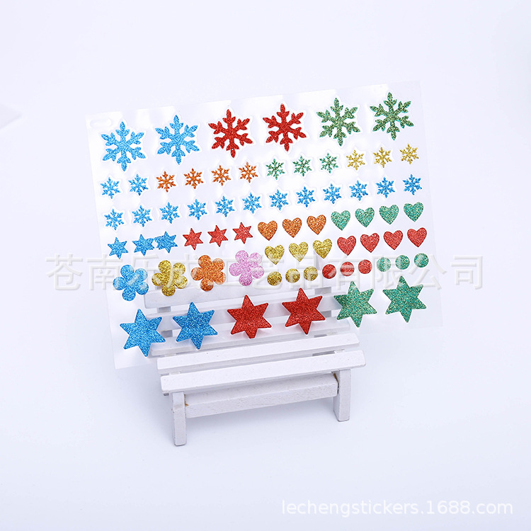 Stickers for Kidsren and Girls Cute Onion Pink Stickers Pvc Stickers Five-Pointed Star Heart Christmas Decoration Stickers DIY Stickers