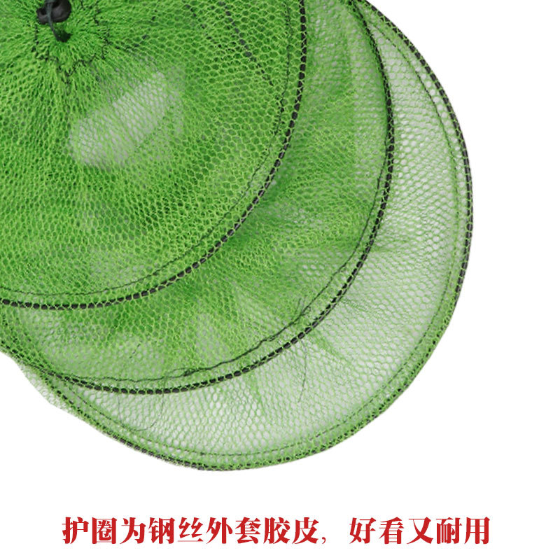 2-layer 3-layer small fish protection simple fishing protection folding small fish household fish pocket fish basket lightweight simple fish protection fishing gear wholesale