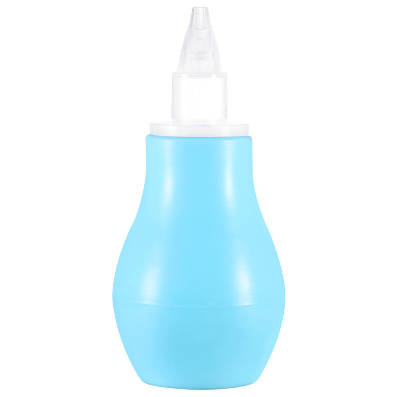 Factory Direct Supply Pump Type Newborn Baby Nasal Aspirator Snot Cleaner Silicone Baby Nasal Aspirator