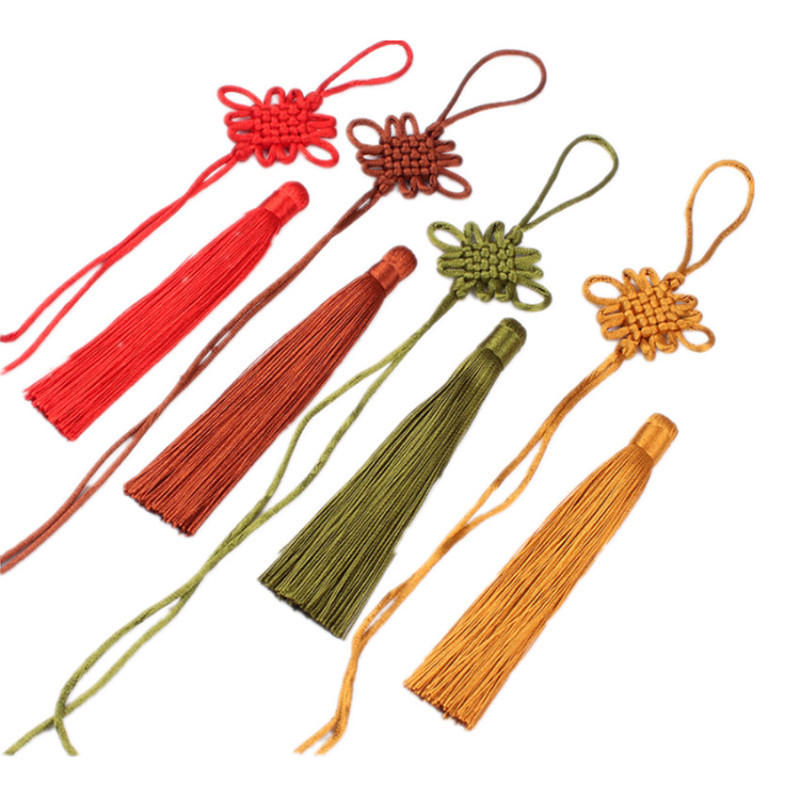 Chinese Knot Semi-finished Small Chinese Knot Wholesale Handmade Chinese Knot Tassel Pendant Chinese Knot Special Gift