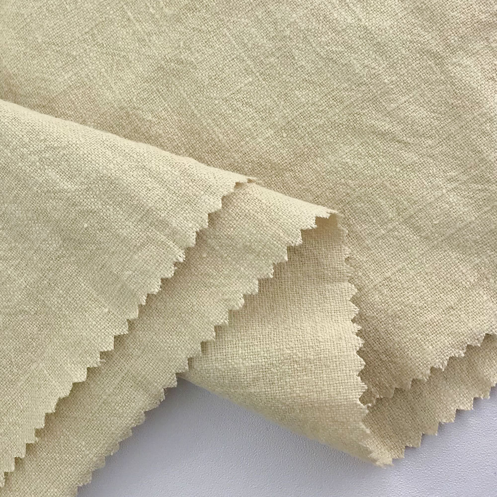 8*8 Ramie Plain Wash Cloth Wash Water Slub Hanfu Wrinkle Cloth Pants Cheongsam Washed Ramie Fabric