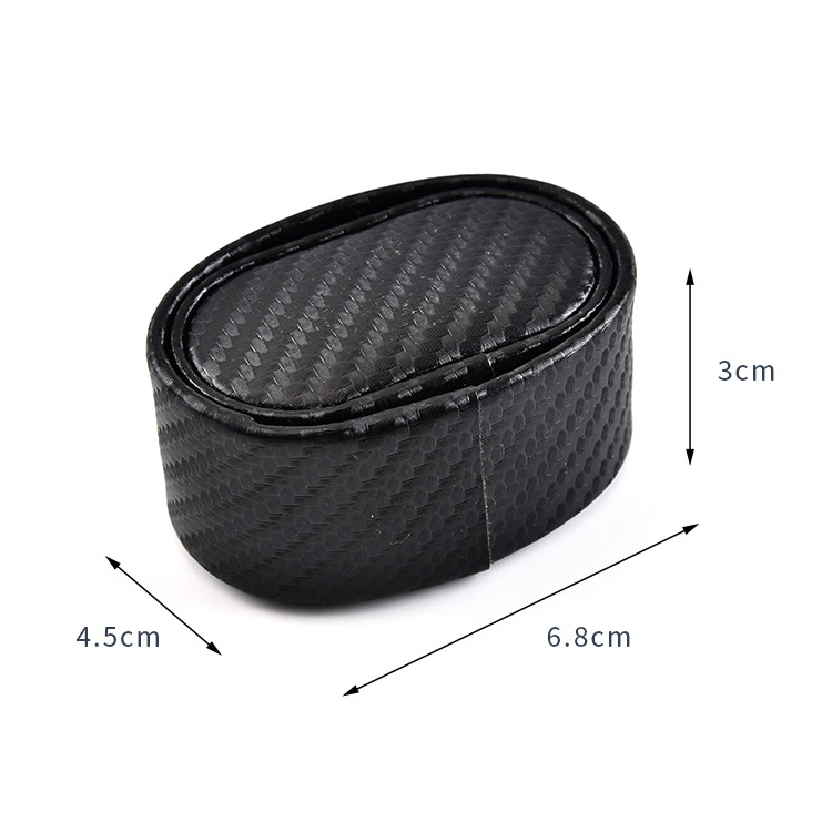 Manufacturer Supplies Mini Pillow Automatic Watch Shaker Small Pu Small Carbon Fiber Small Leather Case Jewelry