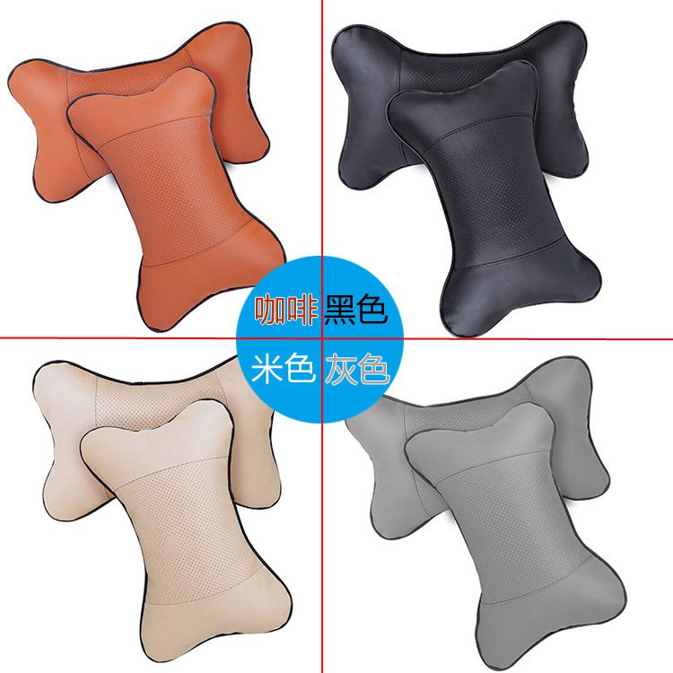 Car Headrest, Car Interior Supplies, Car Pu Headrest, Seat Neck Pillow, Single Bone Pillow Available in All Seasons