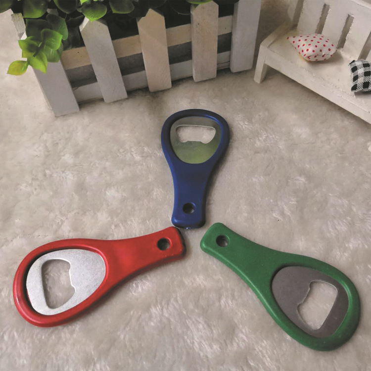 Factory wholesale plastic bottle opener advertising beer open tennis racket beer opener wine opener can be printed logo