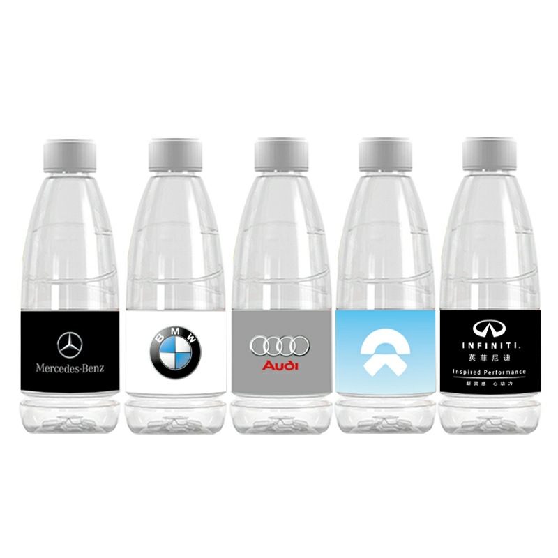 Mineral Water Customized Water 350ml Bottled Water Corporate Event Bar Wedding Custom Drinking Water Sticker Label