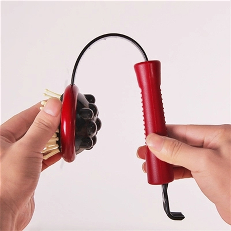 Back Massage, Waist, Shoulders, Back and Leg Fitness, Healthy Meridian Tapping Hammer Stick Massager