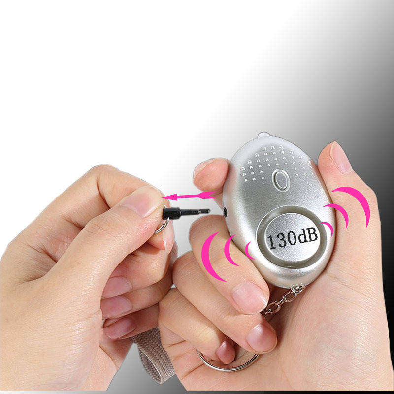 Personal Alarm Device for Women, Anti-Wolf Alarm, 130Db Alarm for Elderly and Children, Portable Keychain Alarm for Girls