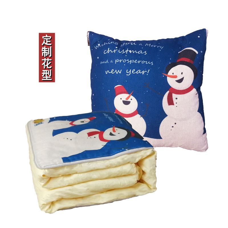 Производство экстренного одеяла, логотип, подушка, многофункциональное одеяло, подушка-одеяло