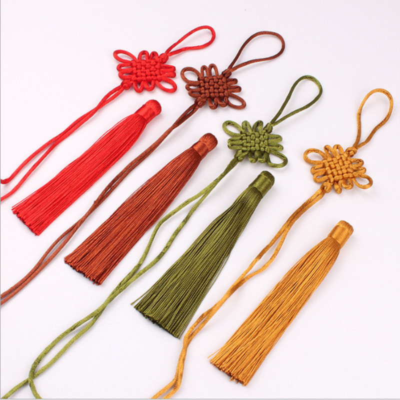Chinese Knot Semi-finished Small Chinese Knot Wholesale Handmade Chinese Knot Tassel Pendant Chinese Knot Special Gift