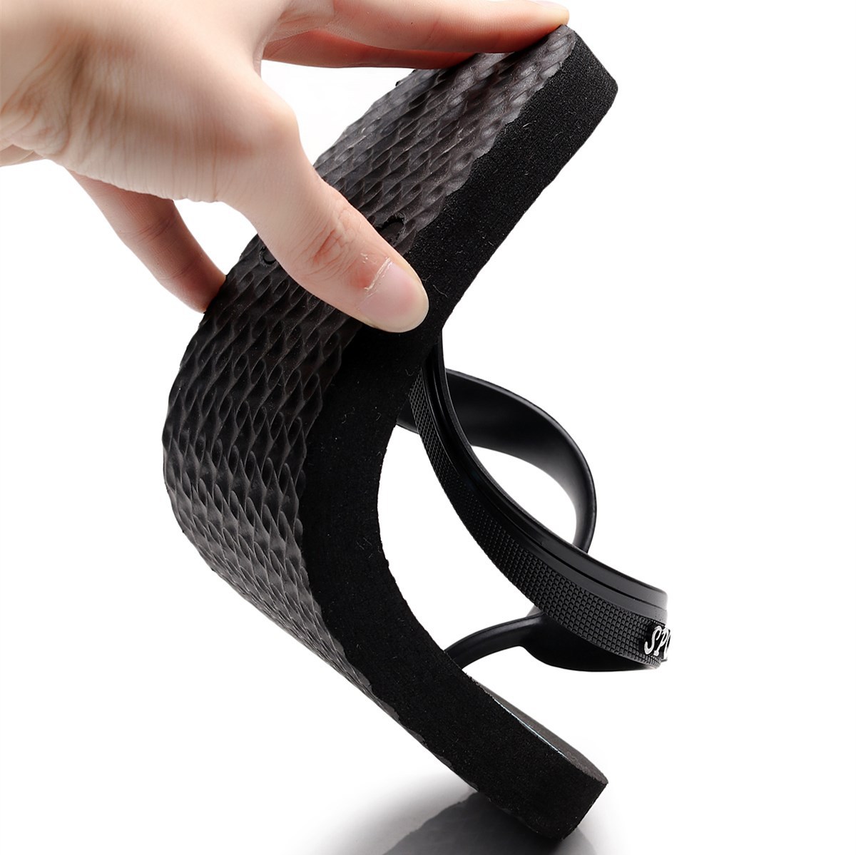 Summer Flip-Flops Men's Slippers Simple Beach Shoes Large Size Flip-Flops Cross-Border New Couple Slippers Flip-Flops