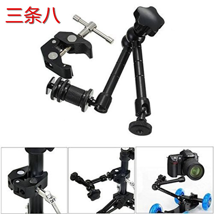 Большой и маленький зажим 7 дюймов магическая рука 11 дюймов странная рука металлический зажим для LCD монитора