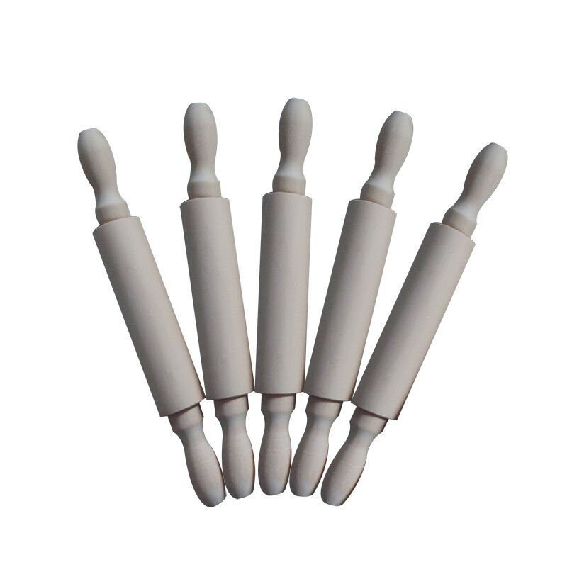 Factory supply Lotus Wood small size rolling pin wooden noodle stick mini wooden noodle stick children's toy rolling stick