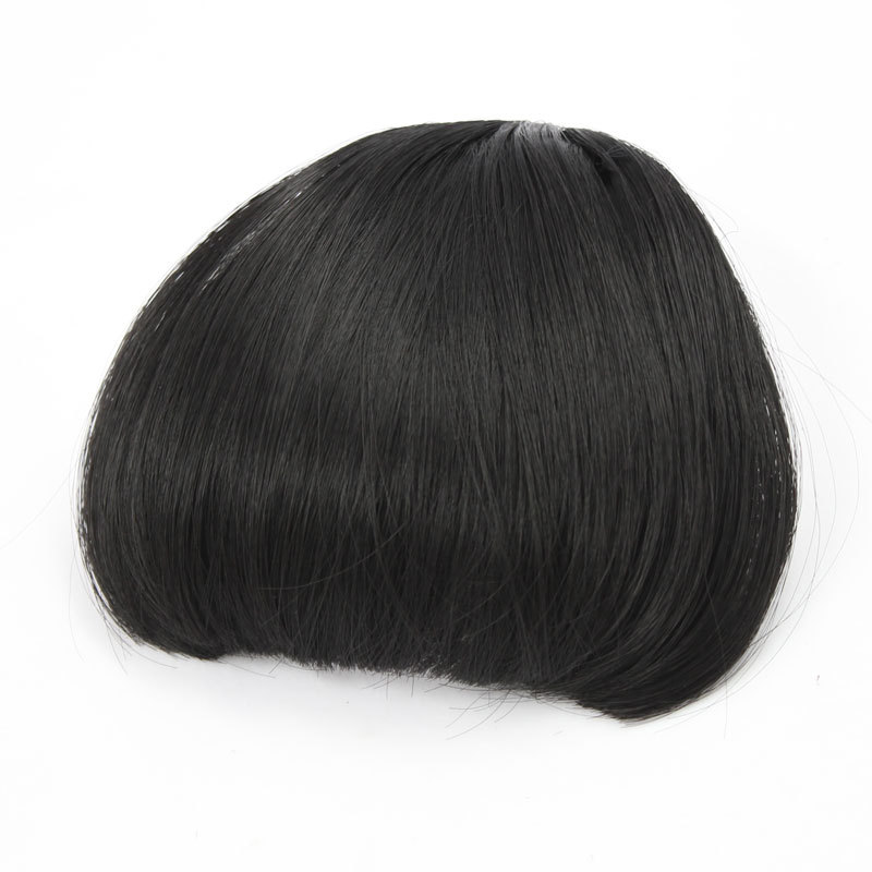 Bangs Wig Pieces Women's One-Piercing Head Curtain Hair Pieces Face Repair Fake Flowing Sea Qi Bangs Wig