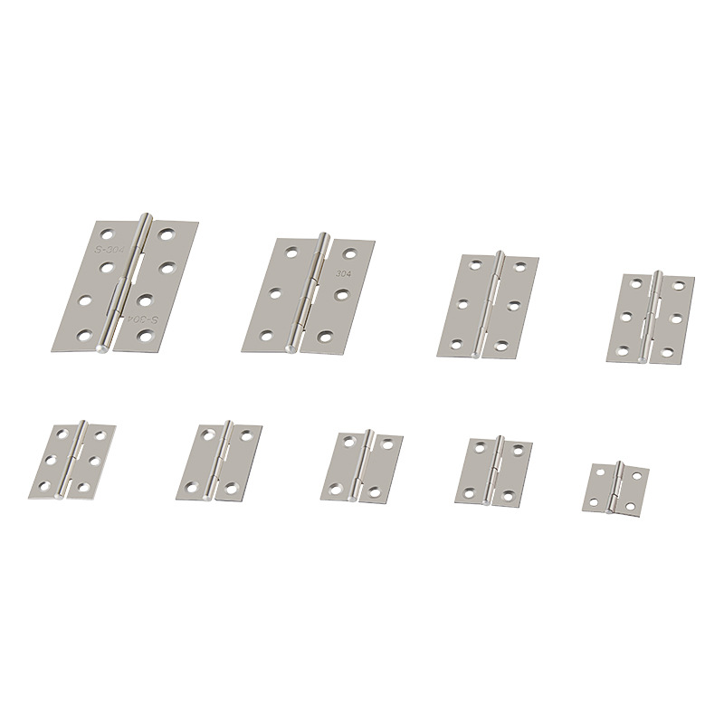 Stainless Steel Hinge 1 Inch 1.5 Inch 2 Inch 2.5 Inch 3inch 4inch Door and Window Hinge Picture Frame Flat Opening Mini Small Hinge