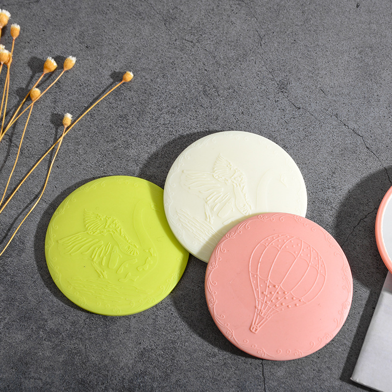 Beauty small mirror fashion portable portable cosmetic mirror cute cartoon small round mirror advertising promotion customized gift