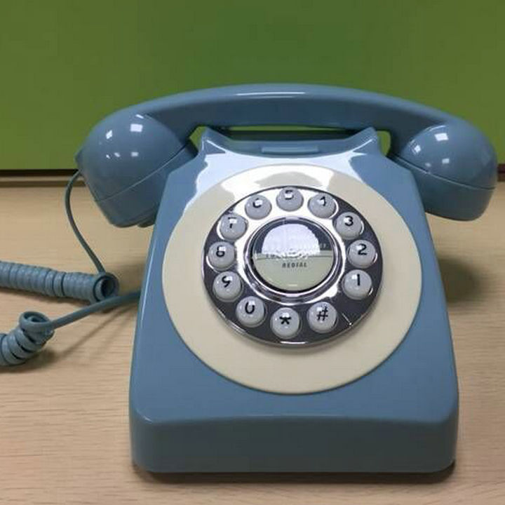 Ретро телефон Европейский и Американский проводной телефон с поворотной трубкой кнопочный набор отельный телефон кросс-бодер