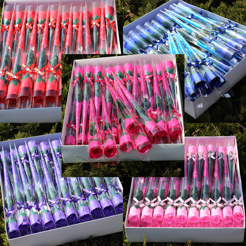 Мыло Цветок Одинарный Симуляционный Мыльный Цветок Креативный Подарок На День Святого Валентина Малый Подарок Оптовая Продажа