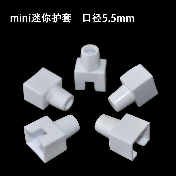 In stock direct sales mini sheath Crystal Head sheath RJ45 network cable cover Red Yellow Blue Green Purple Orange White Black gray brown