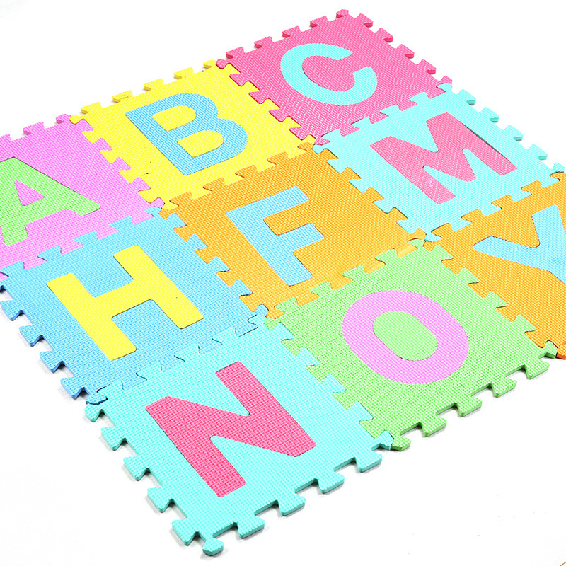 Z Cross-Border Numbers and Letters Foam Puzzle Floor Mats Baby Crawling Mats Foam Floor Mats Kidsren's Educational Toys Wholesale