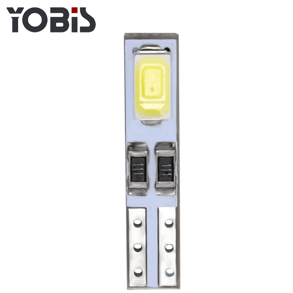 Модифицированный индикатор для мотоцикла Youbisi T5, 2LED 5630, белый, теплый белый, яркий