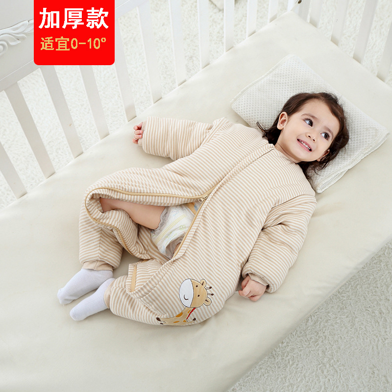 Factory wholesale color cotton leg sleeping bag baby kick quilt air conditioning quilt baby sleeping bag baby autumn and winter sleeping bag