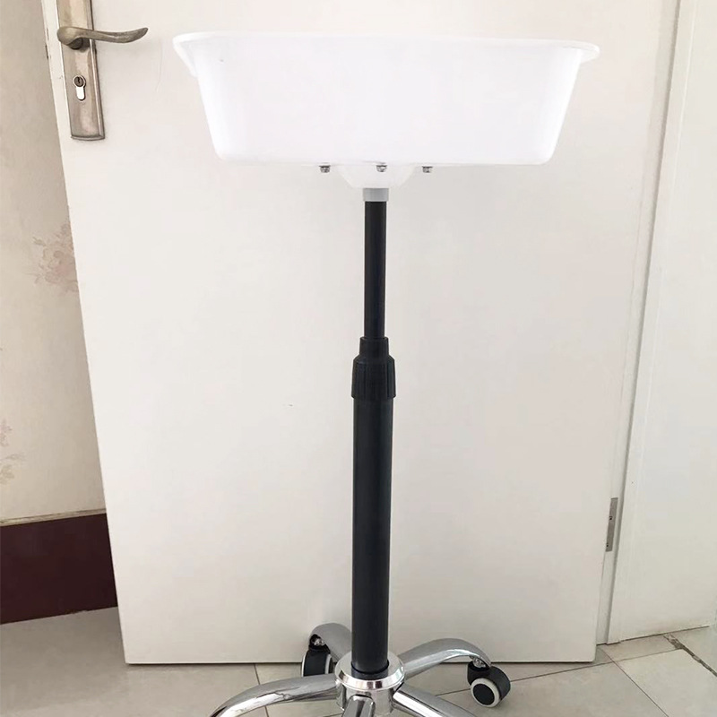 Three strong brand genuine ball collection basin ball collection basin table tennis basin mobile pulley convenient ball collection frame