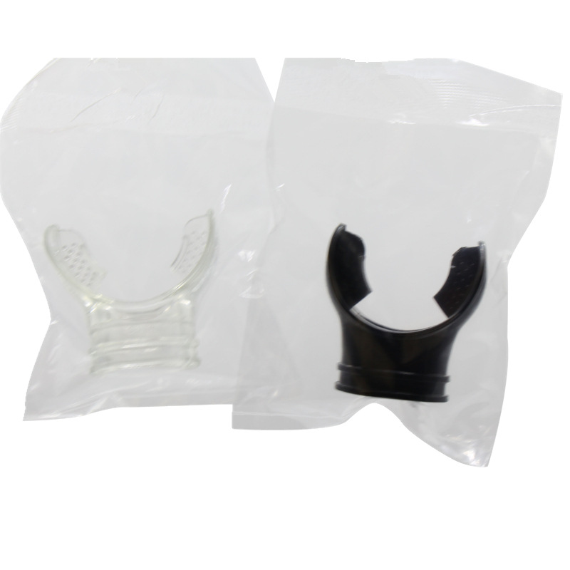Diving Mouthpiece Snorkel Accessories Disposable Mouthpiece Scuba Deep Diving Pvc Mouthpiece Independent Packaging Factory Direct Supply