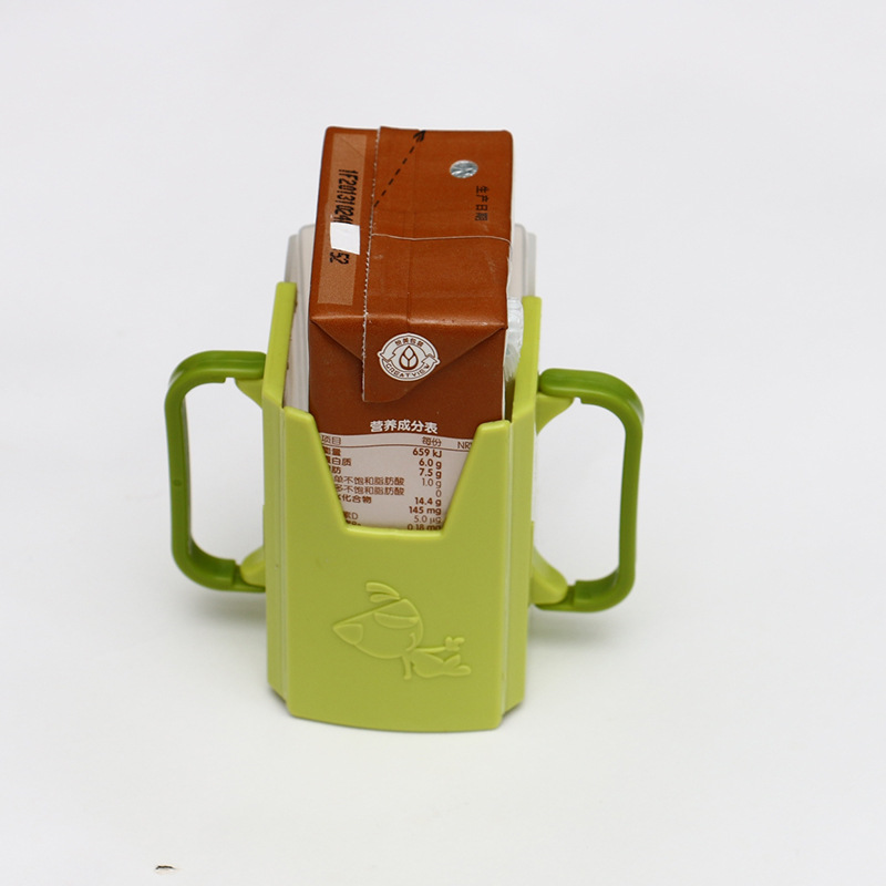 Environmental protection anti-overflow anti-spill beverage box retractable baby drinking cup milk beverage bracket anti-extrusion cup holder