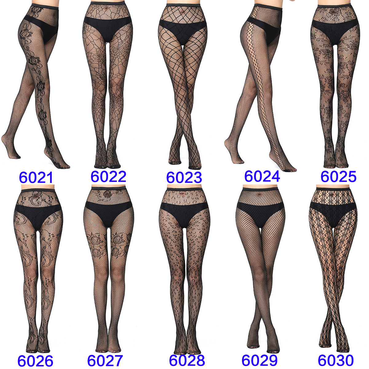 High elastic European and American jacquard fishnet stockings sexy stockings Spider pants small g white moon butterfly foreign trade pantyhose