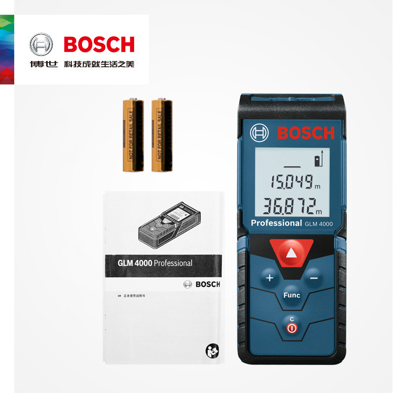 Bosch Infrared Laser Distance Meter Digital Ruler Glm40 Measuring Room Ruler Handheld Measuring Instrument Distance Meter