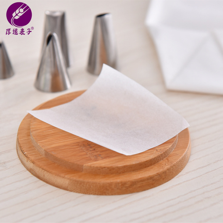 Square Baking Parchment Paper 500 Sheets 10-30cm Parchment Paper Oil-Absorbing Paper Mat Dongguan Manufacturer Wholesale in Stock