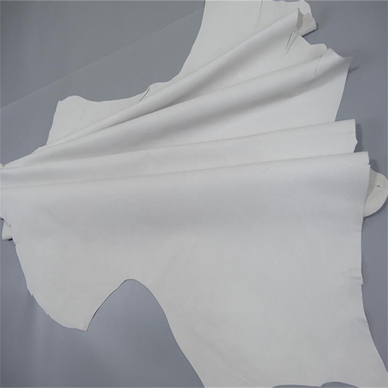 White First-Layer Pigskin Gloves, Shoe Lining, Leather Fabric, Inner Lining, Handmade DIY Genuine Leather, Soft