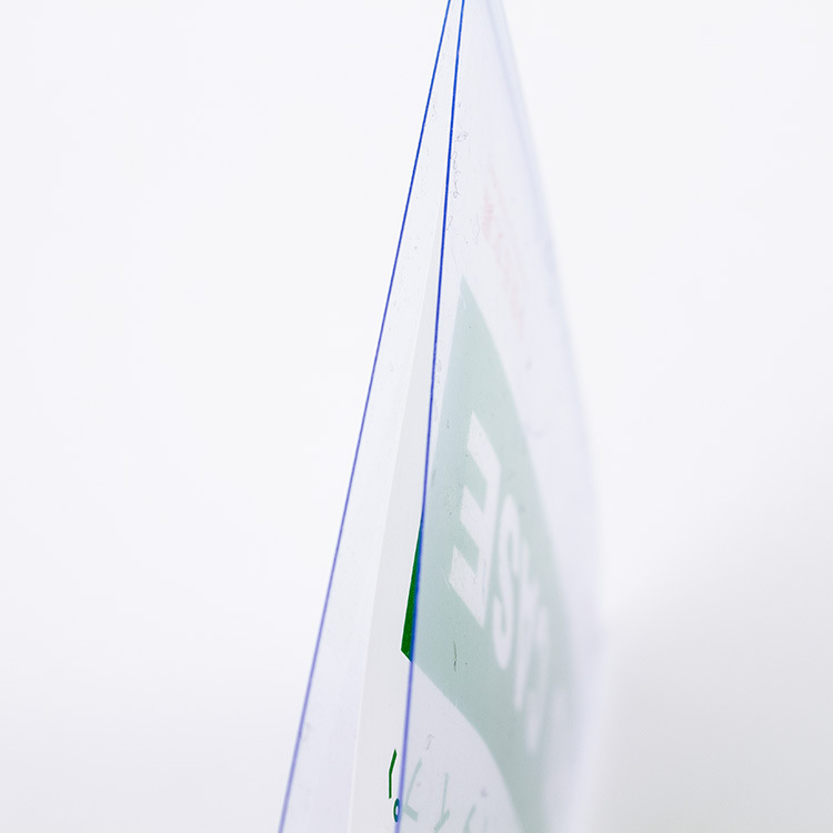 B5 hard rubber cover transparent document protection card plastic PVC hard card cover certificate hard storage card bag