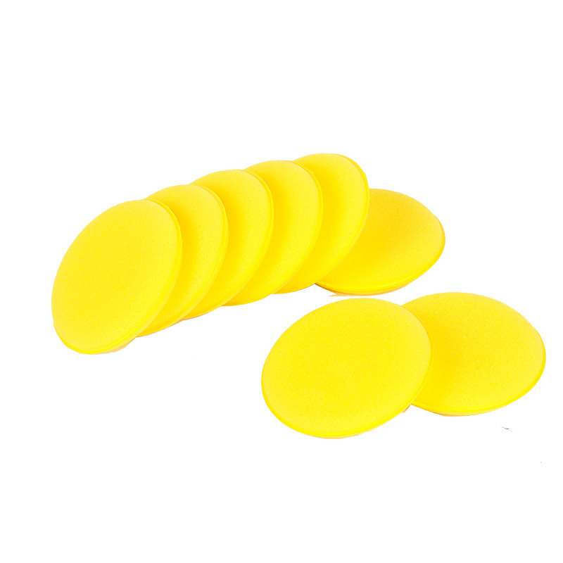 Sponge factory polishing edge pressing waxing super dense round beauty sponge car wash supplies edge pressing sponge wholesale