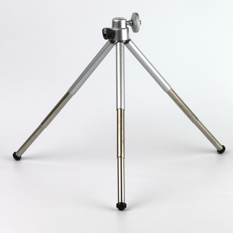 Lvshi Metal Head Three Section Camera Tripod Live Stand Mobile Phone Selfie Tripod Telescope Stand