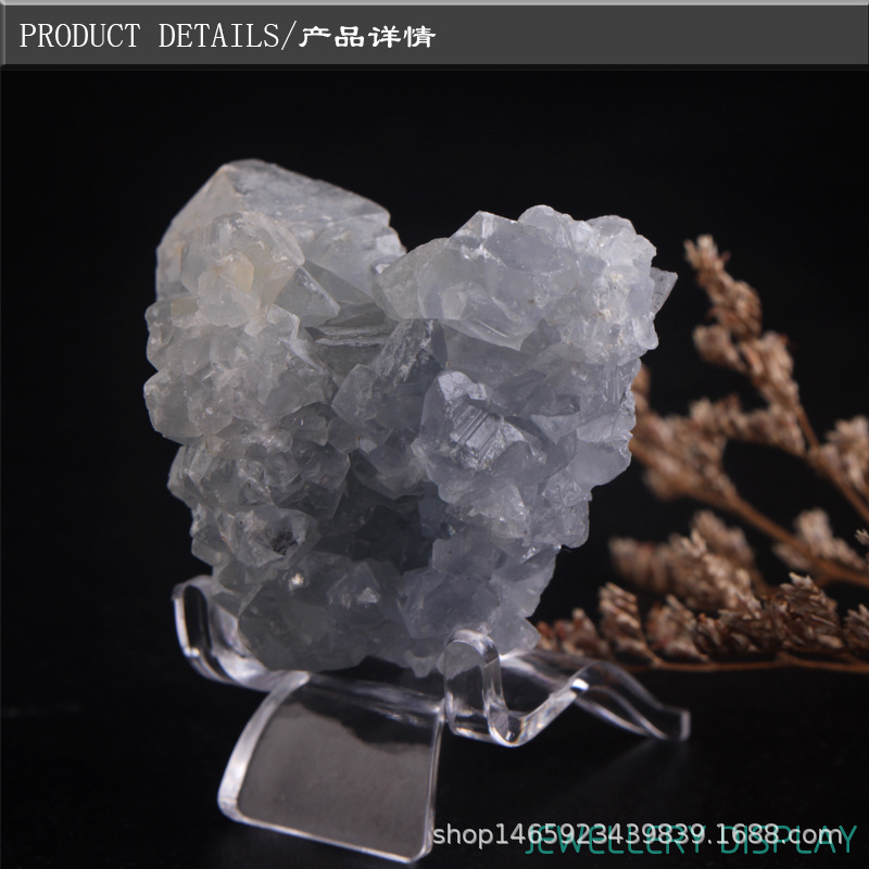 Acrylic Plastic Display Stand Crystal Pendant Pendant Jewelry Stand Mineral Rough Stone Base Ring Ring Stand