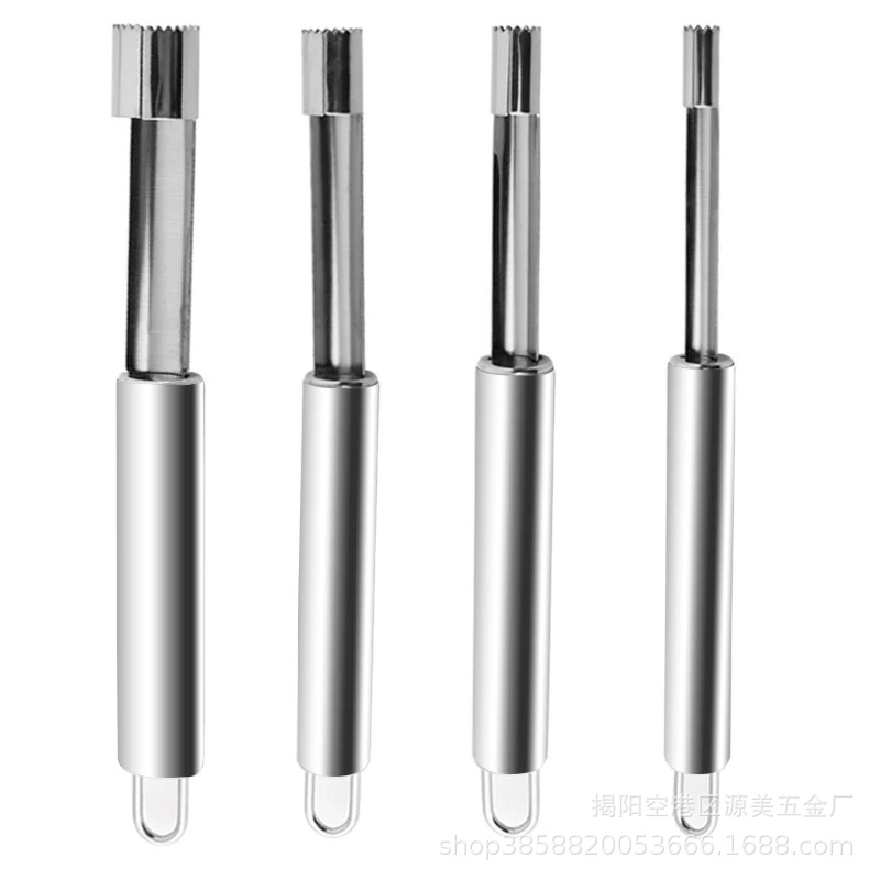Factory wholesale stainless steel Hawthorn corer red date apple corer cherry seed core pulling tool