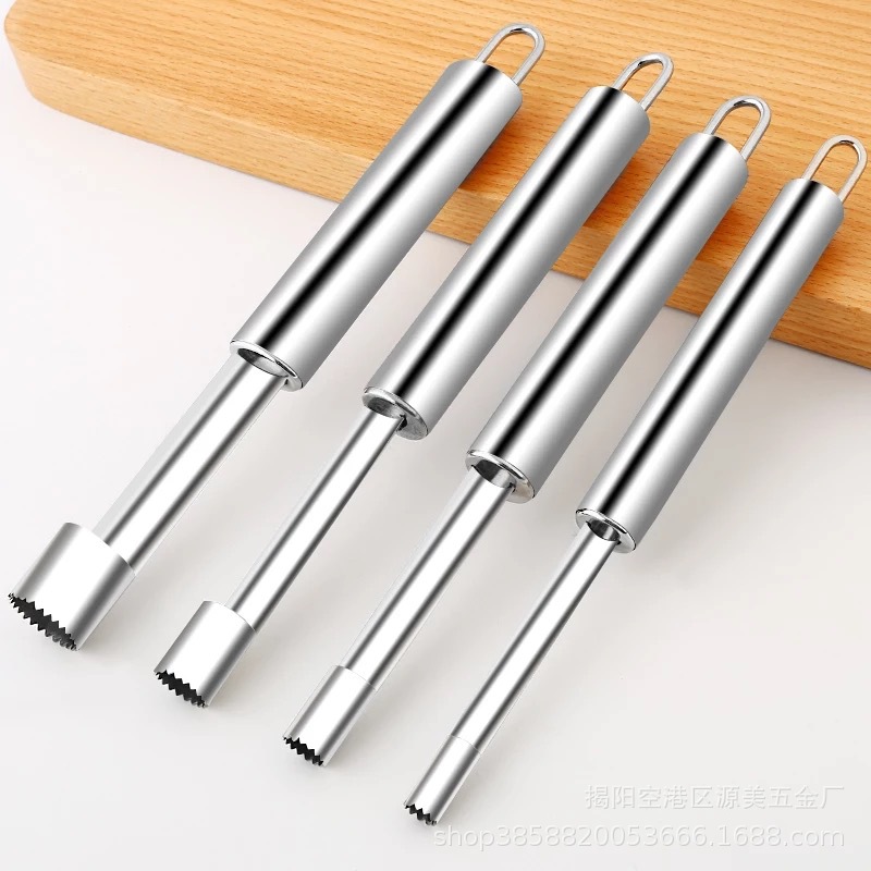 Factory wholesale stainless steel Hawthorn corer red date apple corer cherry seed core pulling tool