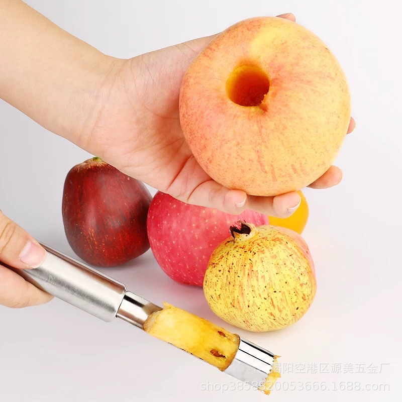 Factory wholesale stainless steel Hawthorn corer red date apple corer cherry seed core pulling tool