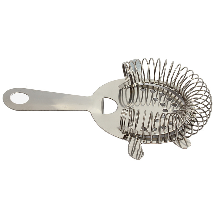 New stainless steel ice filter four-corner ice insulation Shaker Ice insulation cocktail filter bar utensils