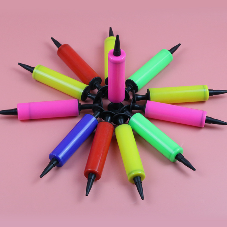 Balloon pump large pump portable push inflatable tube wedding supplies wholesale factory direct sales