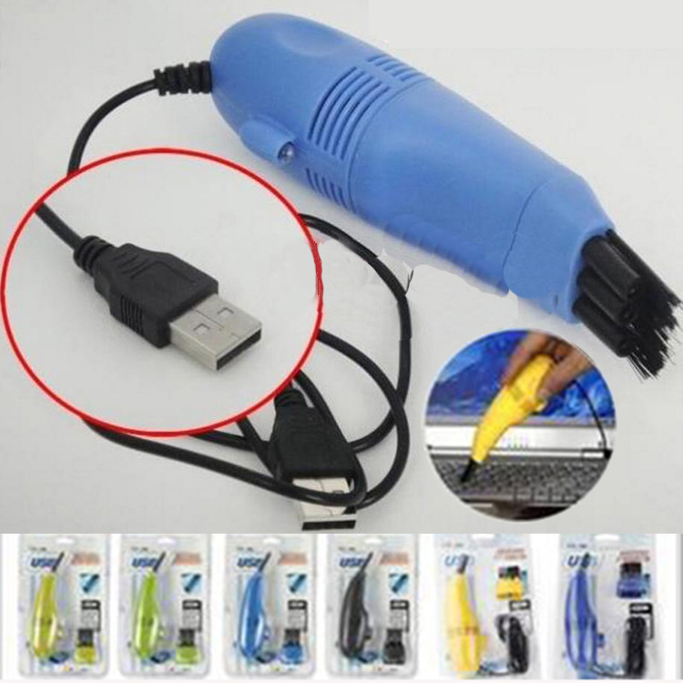 Мини пылесос для компьютера с Micro USB, щетка для очистки клавиатуры, портативный USB пылесос для ноутбука