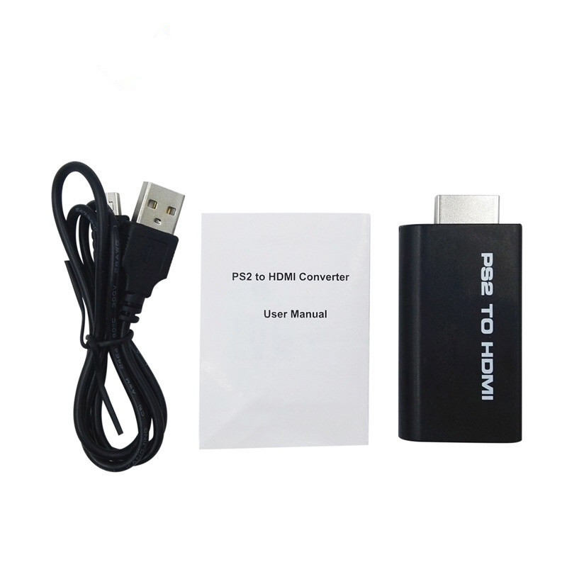 Ps2 to Hdmi, Ps2 to Hdtv Game to Hdtv with Audio and Video Converter