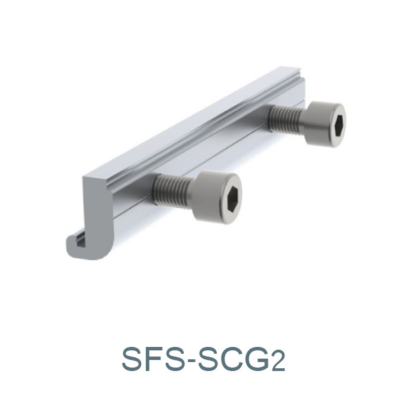 Photovoltaic Bracket Solar Photovoltaic Bracket High-Strength Lightweight Aluminum Alloy Photovoltaic Bracket Rail Bracket Lightweight and Efficient