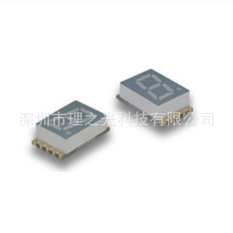 0.3inch Patch Type One Seven Segment Display Digital Tube Common Yang Yellow Green Puli KCSA03-123