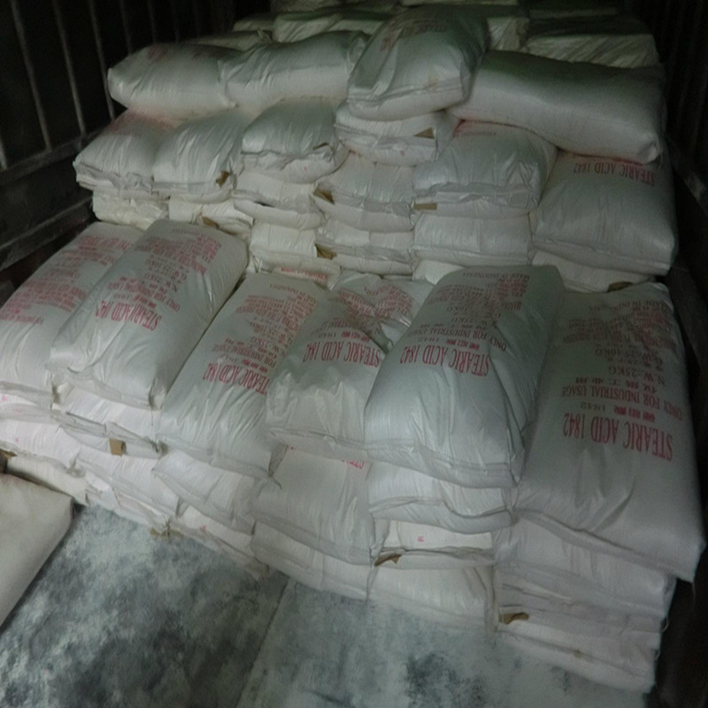 Spot Supply of Indonesian Dukuda Granular Stearic Acid 1842 1838 Red Double Horse Stearic Acid