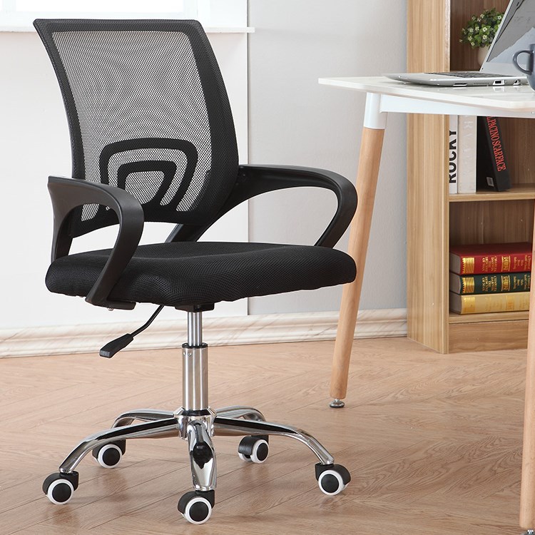 Simple Mesh Computer Chair Home Dormitory Bow Meeting Simple Office Chair for Workers Office Chair Lifting Swivel Chair
