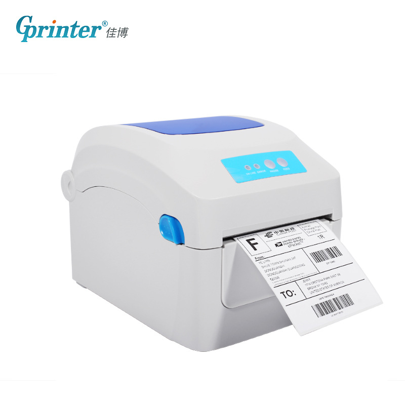 Jiabo 1324D Express Single Printer Face Single Eyoubao Adhesive Thermal Label Machine Barcode Label Printer